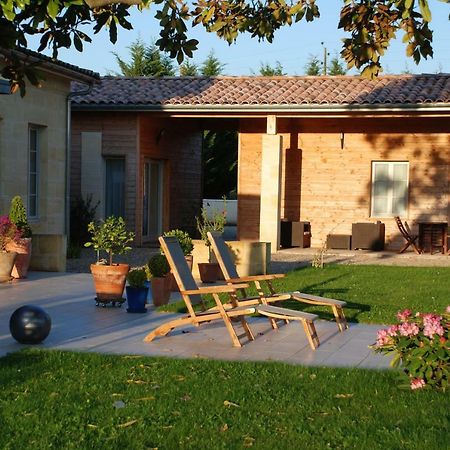 Bed and Breakfast Les Ambeles Saint-Magne-de-Castillon Exterior foto