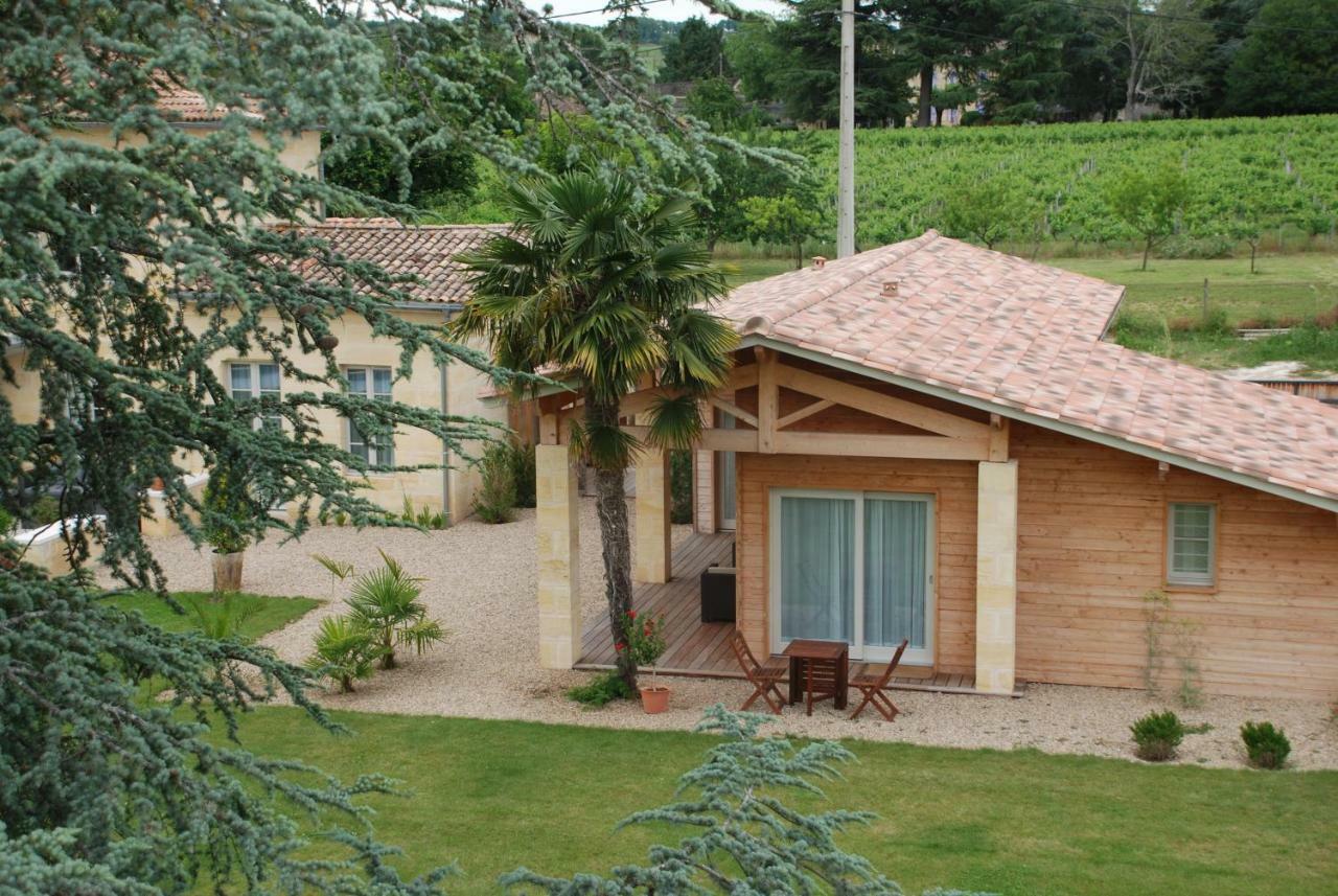 Bed and Breakfast Les Ambeles Saint-Magne-de-Castillon Exterior foto